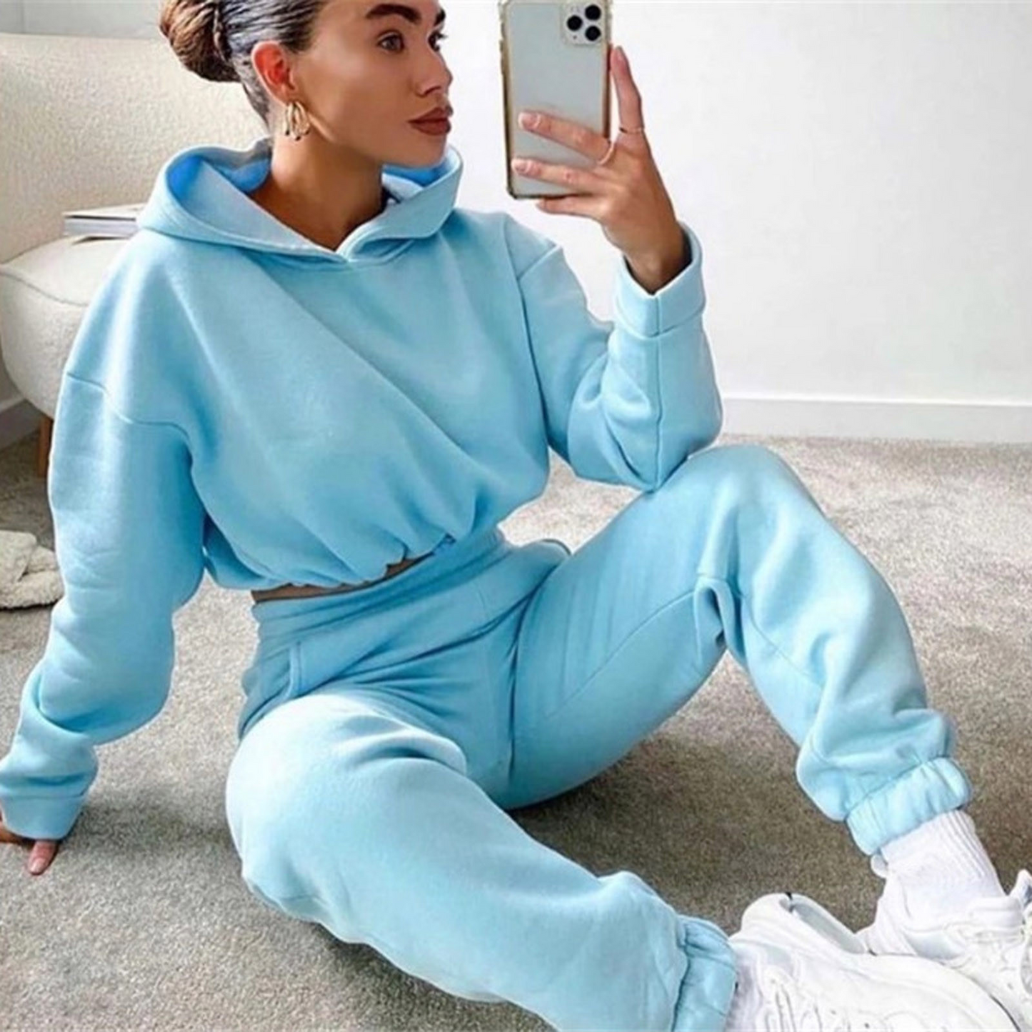 FlexiChic Leisure Tracksuit Set